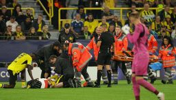 Borussia Dortmund, attimi di terrore per Karetsas: il greco trasportato in ospedale, le sue condizioni