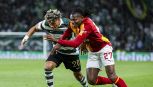 Leao, pioggia di fischi e soliti difetti: Doumbia super sotto gli occhi di Mancini, lo Sporting ne fa 3 al Galatasaray