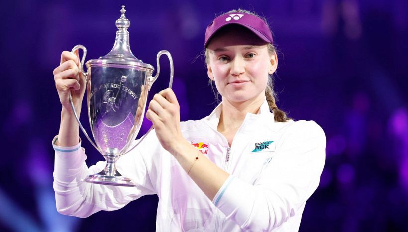 Rybakina vincitrice delle WTA Finals e del premio più alto della storia
