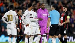 Bournemouth-Milan, moviola: due rigori e un rosso in meno di mezzora ma l’errore dell’arbitro è stato a favore dei rossoneri