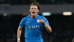 Napoli-Roma 3-3 pagelle: McTominay (8) stratosferico, Balerdi decisivo (7.5), furia Allegri nel finale, Gasp se la ride