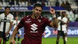 Pagelle Parma-Torino: Simeone (8) guida l'attacco di Abate, Adams fa il resto (7). Male El Bilal Touré (5)