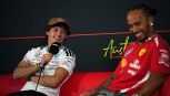 F1, Hamilton e il consiglio per Antonelli: 'Rallenta', siparietto virale e risate tra Lewis e Kimi ad Austin