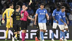 Napoli-Frosinone, moviola: era un rigorino su Hojlund ma andava anche fatto ripetere?
