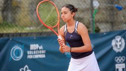 Olivia Conticello incontra Sinner al Tennis Europe Junior Masters, i consigli di Jannik e il ko in finale