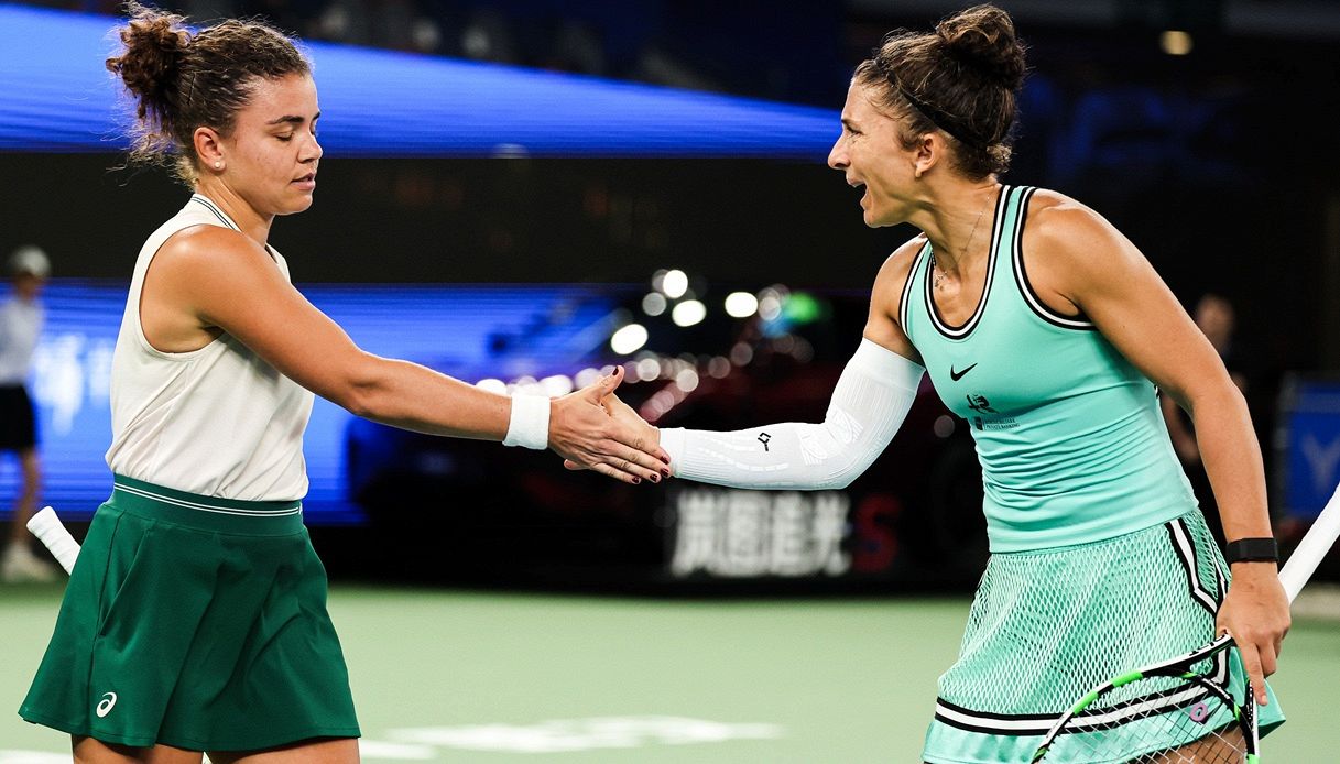 Image accompanying Errani e Paolini alle WTA Finals, capolavoro nello spareggio con Mihalikova e Nicholls. Ed è finale a Tokyo, from Virgilio