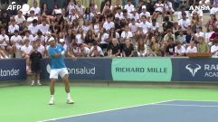 Nadal torna in campo per i dieci anni della sua Academy
