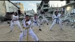 Gaza, dopo tre anni i ragazzi tornano al taekwondo tra le macerie