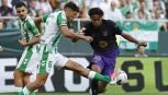 Betis-Barcellona, rissa e testata a Yamal dopo la magia da Pallone d’Oro: manita tra le polemiche