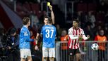 Champions League: gli arbitri delle italiane, che brutti ricordi per il Napoli, all'Inter poteva andare meglio