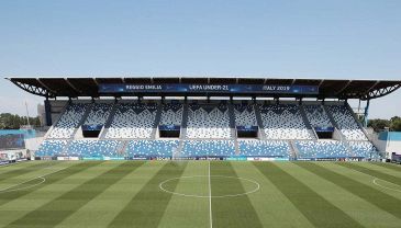 Estadio Mapei - la ciudad de la bandera italiana