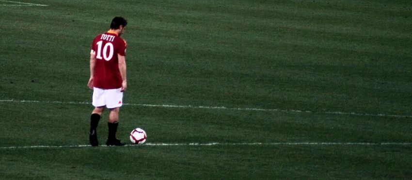 Francesco Totti, 24 anni di Roma