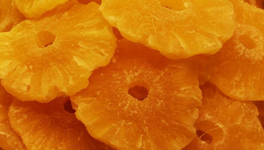 Ananas secco : proprietà e valori nutrizionali