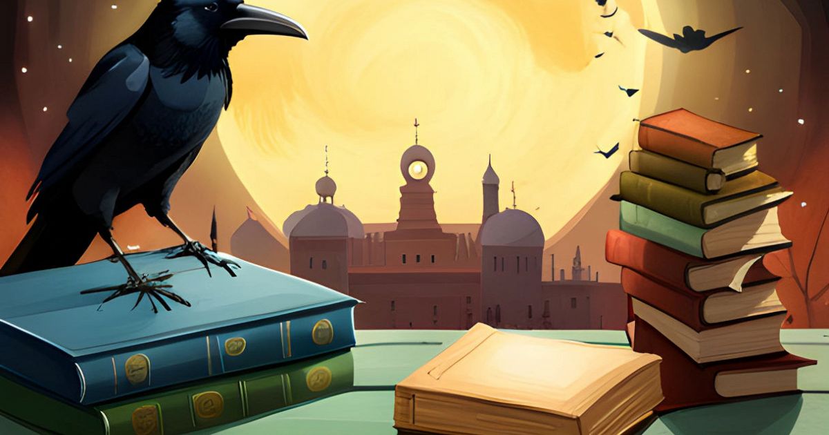 Indovinello famoso: che differenza c'è tra un corvo e una scrivania?