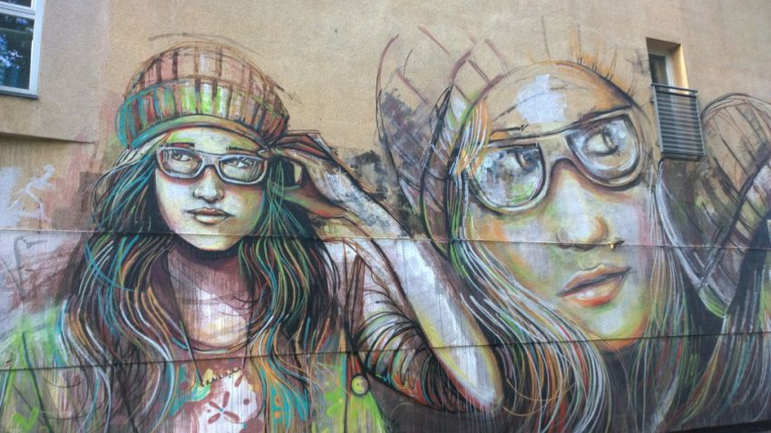 Donne e graffiti, Alice Pasquini è un'artista nota in tutto il mondo