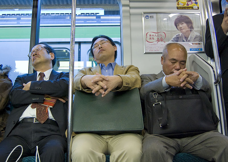Inemuri, come fanno i Giapponesi a (non) dormire
