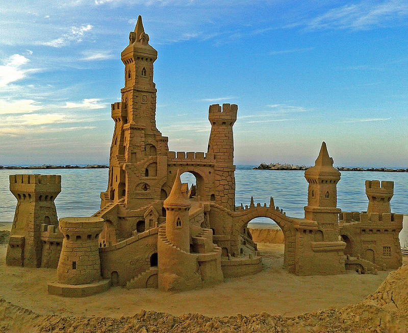 Come costruire un castello di sabbia perfetto