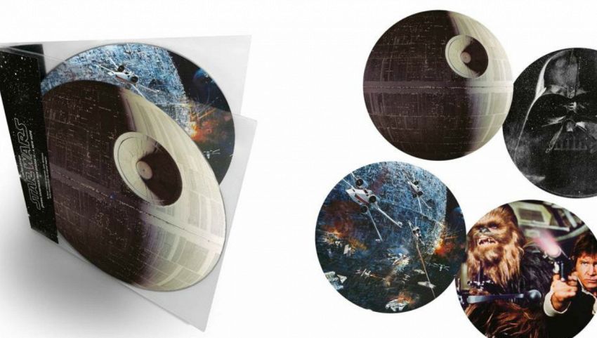 L'originale colonna sonora di Star Wars ritorna in vinile su picture disk