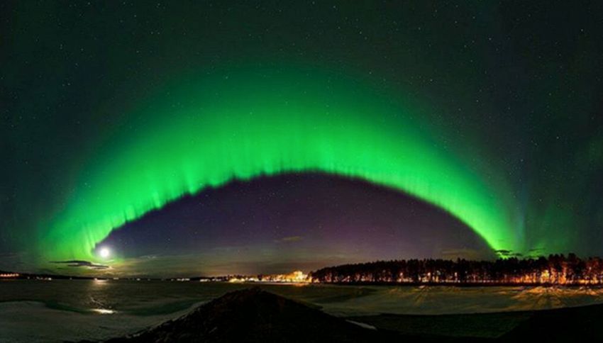 Il cielo dell'Artico diventa verde: ecco cosa sta succedendo
