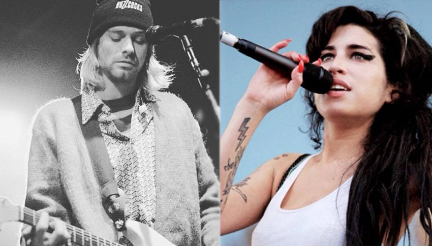 Kurt Cobain e Amy Winehouse sono stati uccisi dalla CIA: la nuova teoria