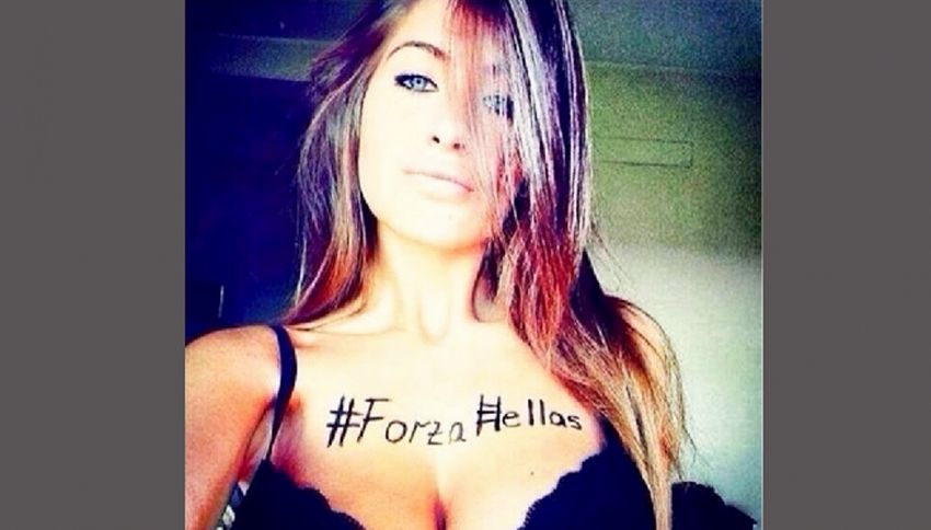 Elena Rizzetto, la sexy madrina del Verona che spopola su Instagram