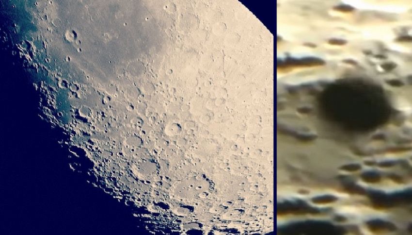 Osservatorio Usa riprende enorme ufo sulla superficie lunare
