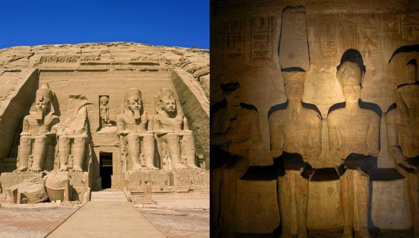 In Egitto si ripete il miracolo del sole e del Faraone Ramses