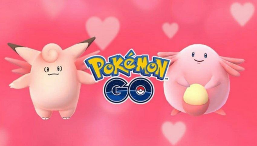 Pokémon GO diventa 'rosa': l'evento di San Valentino