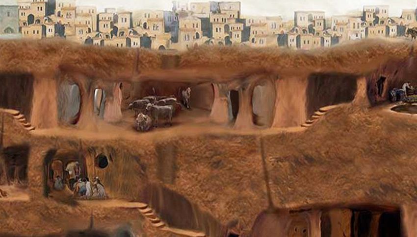 Abbatte un muro in casa e scopre una città di 3.500 anni fa