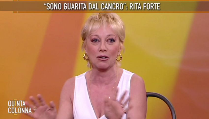 Rita Forte: "Guarita dal cancro grazie alla Mondaini"