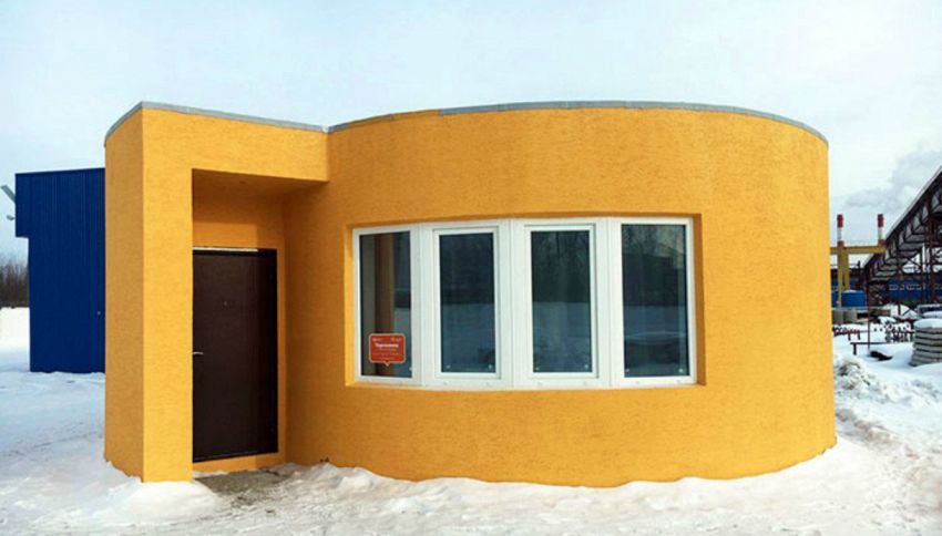Questa casa è stata costruita in 24 ore con una stampante 3D