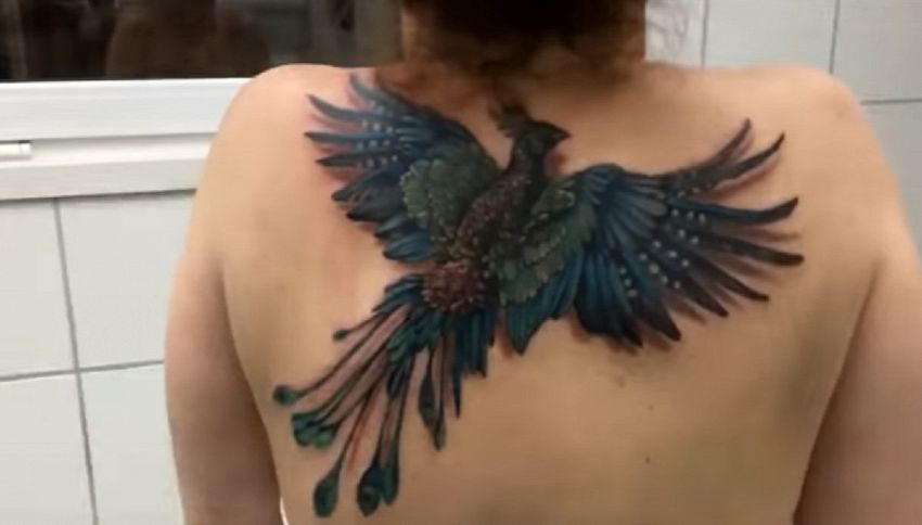 La fenice spicca il volo: quando i tattoo 3D sembrano veri