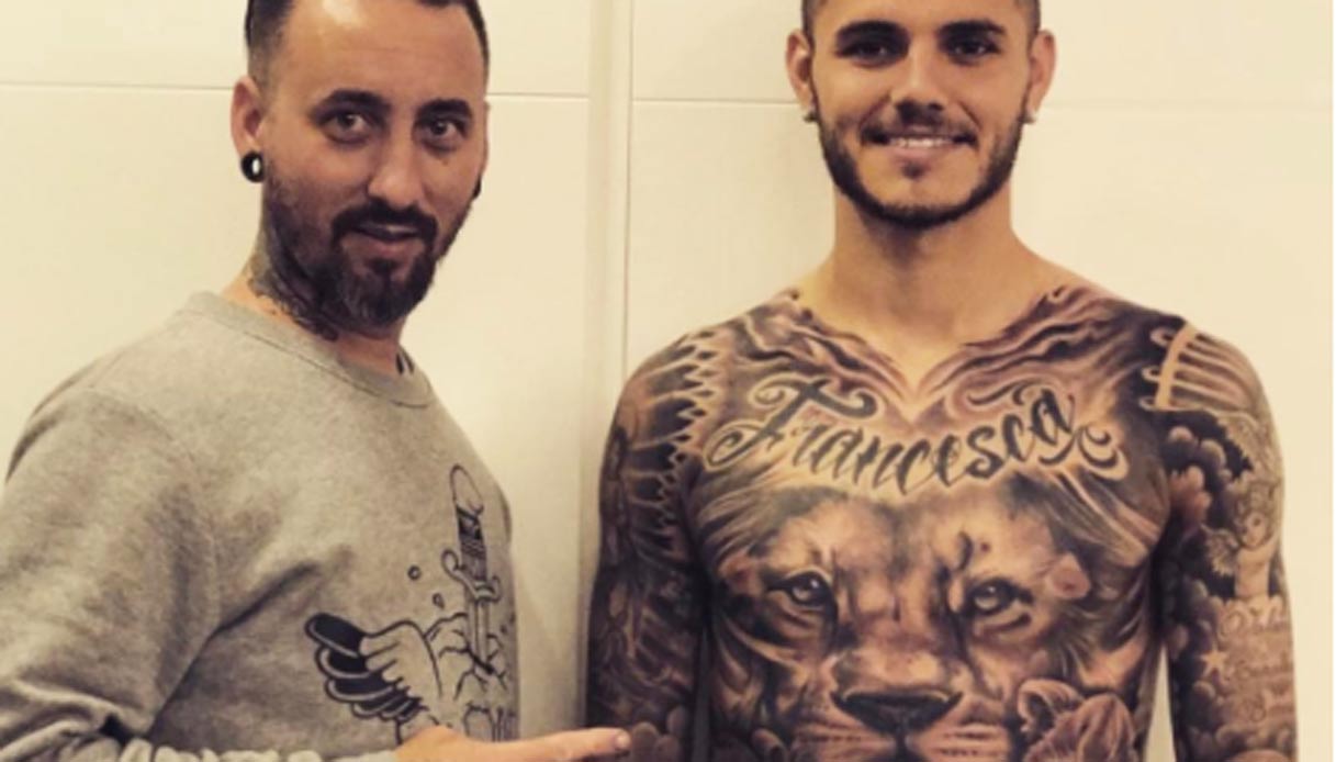 Il Nuovo Maxi Tatuaggio Di Mauro Icardi