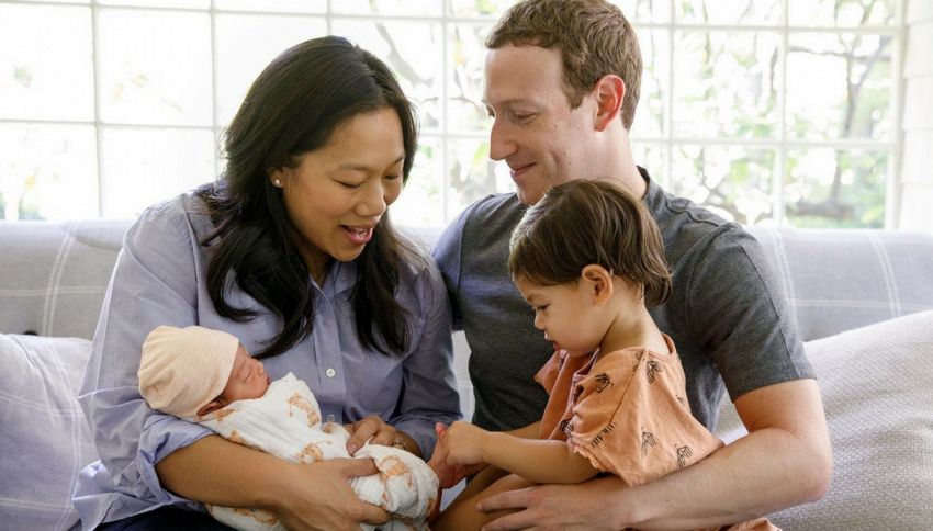 Mark Zuckerberg di nuovo papà: "Cara August, benvenuta al mondo"