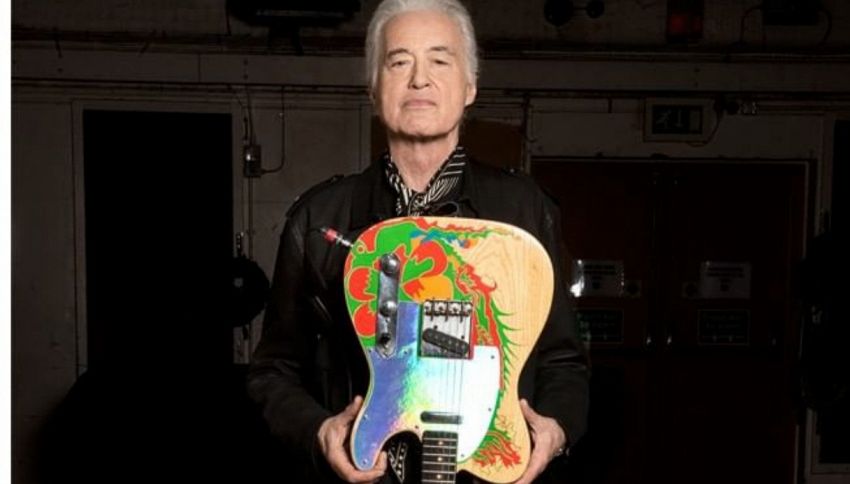 La storia di Dragon, mitica chitarra di Jimmy Page