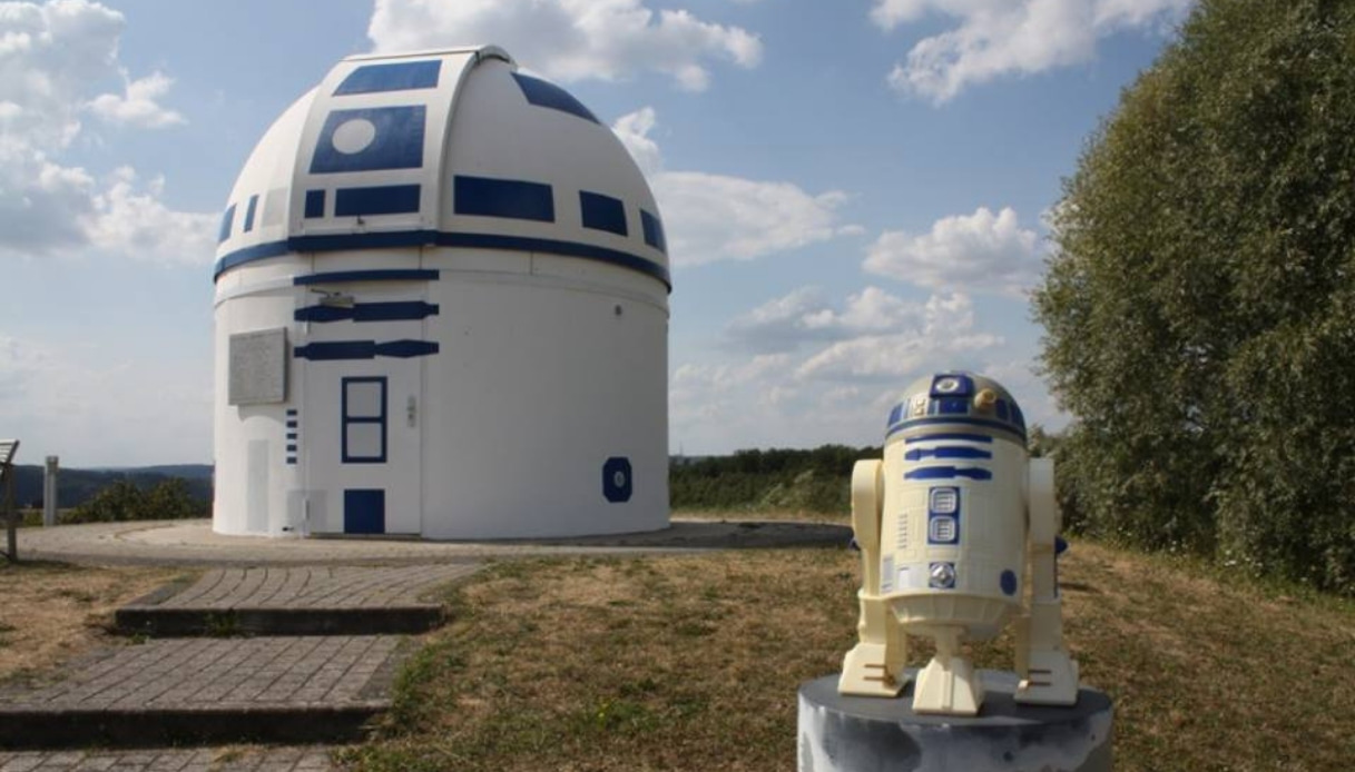 Il robottino di "Star Wars" diventa un osservatorio per le stelle