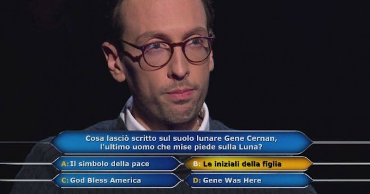 Chi vuol essere milionario, Enrico vince 1 milione di euro