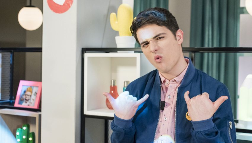Tommaso Cassissa, lo YouTuber debutta in tv con 'Boing Challenge'