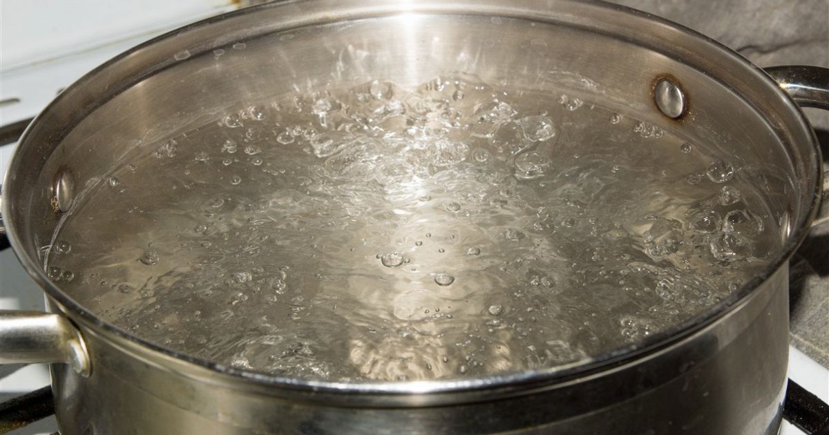 Il trucco per evitare che l'acqua trabocchi