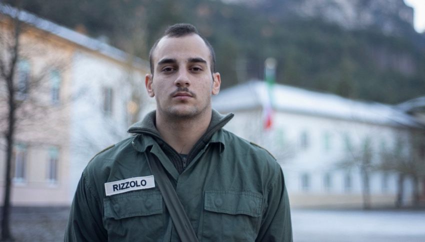 ‘La Caserma’: chi è la recluta Matteo Rizzolo