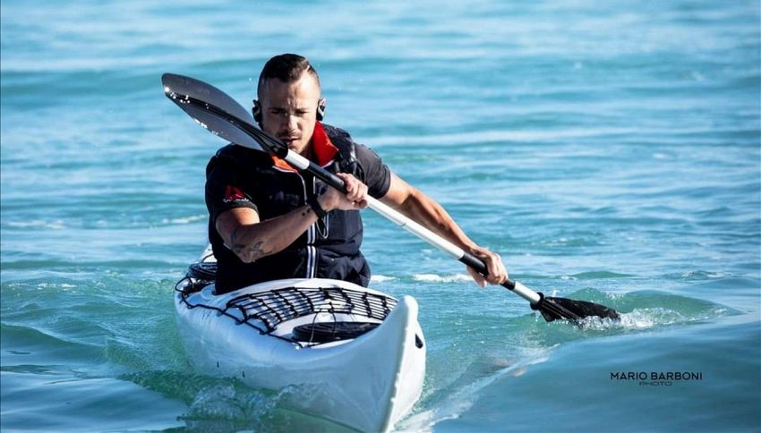 In kayak contro la fibrosi: l’impresa di Alessandro Gattafoni