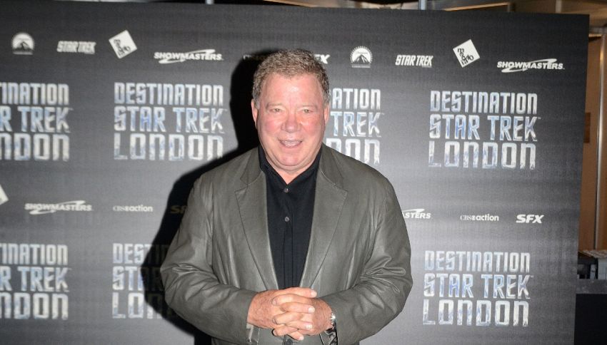 William Shatner &egrave; l'uomo pi&ugrave; anziano ad aver volato nello spazio