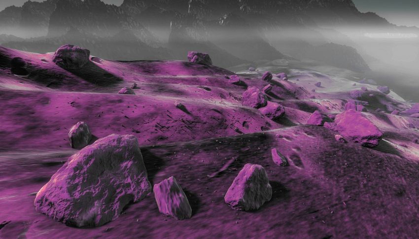Perché su Marte ci sono delle rocce viola?
