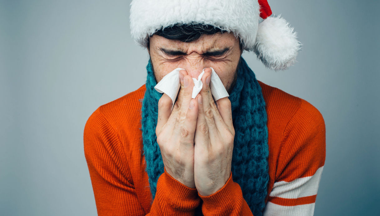 Influenza, niente cenone di Natale per chi ha il raffreddore?