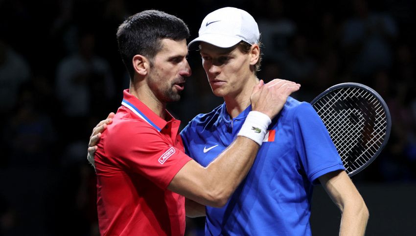 Djokovic, gesto ironico su Sinner: c'entrano anche le carote