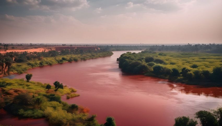 Nilo diventa rosso: profezia apocalittica. Cosa potrebbe accadere