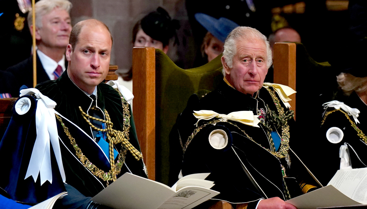 La 'maledizione' sui maschi della famiglia reale: la terribile profezia su Re Carlo e il principe William