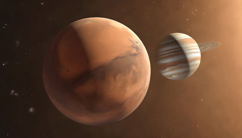 Giove e Marte si ‘abbracciano’ in cielo: quando e come osservare l’incontro astrale