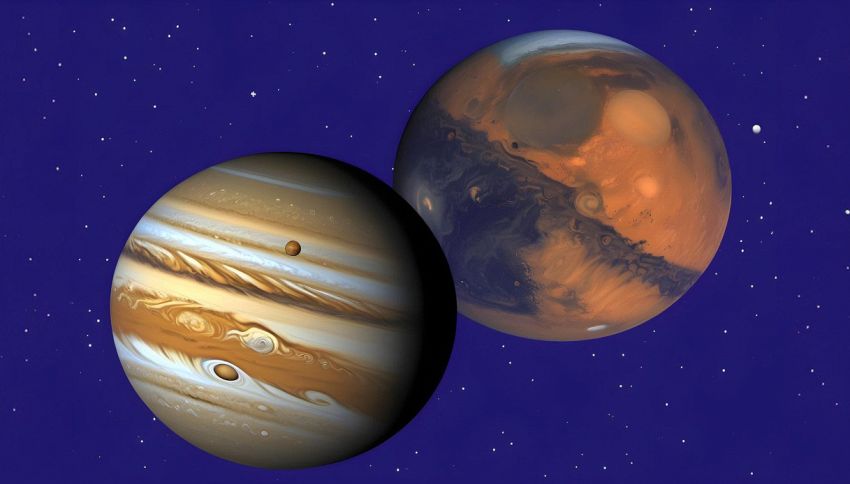 Bacio Marte-Giove, effetto 'ricco' sull'oroscopo: quali segni zodiacali colpirà