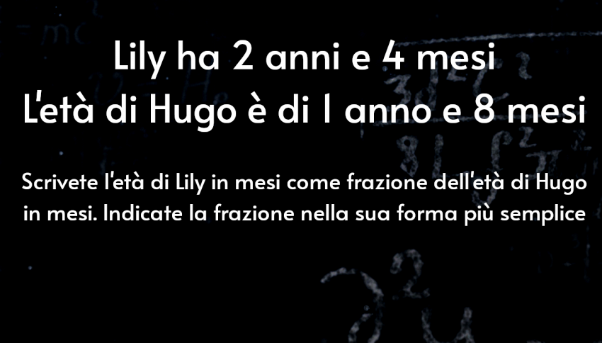 Solo chi ha un QI elevato può risolvere questo quiz matematico sull'età di Lily e Hugo: provaci